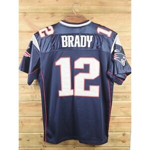 Reebok Authentic On Field NFL New England Patriots Tom Brady #12 Men's 2XL 54 🐐
